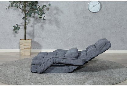 座椅子 リクライニング コンパクト フラット 多機能 肉厚 クッション リビング 折り畳み フロアソファ 椅子 チェア リラックス(代引不可)