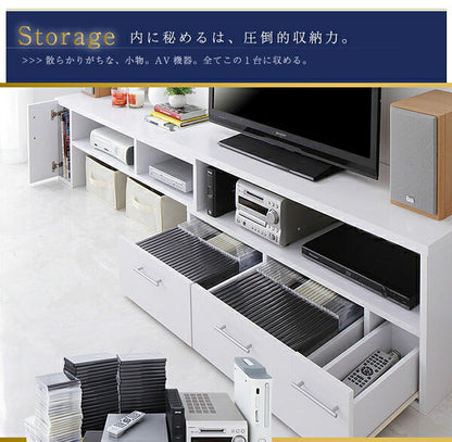 伸縮ローボードテレビ台[Loniel]ロニエル 完成品 伸縮テレビ台 コーナー ローボード TV台 省スペース 木製 TVボード(代引不可)