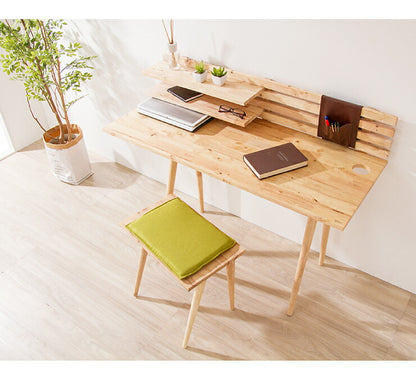 Natural Signature デスクセット 机 在宅ワーク 在宅勤務 テレワーク デスク チェア イス 棚 収納 天然木 アンティーク シンプル モダン 北欧 ナチュラル(代引不可)