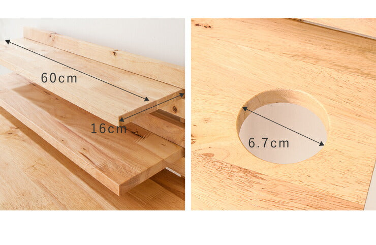 Natural Signature デスクセット 机 在宅ワーク 在宅勤務 テレワーク デスク チェア イス 棚 収納 天然木 アンティーク シンプル モダン 北欧 ナチュラル(代引不可)