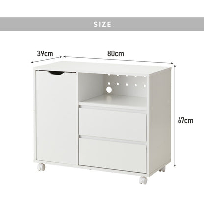 木製ラック 衣類収納 タンス 引き出し リビング収納 スリムラック キャスター付 サイドボード テレビラック テレビ台 本棚 シェルフ ディスプレイラック サイドワゴン シンプル 木目調