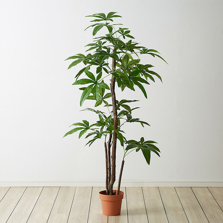 人工観葉植物 パキラ スタンダード フェイクグリーン インテリアグリーン 造花 観葉植物 鉢植え 人工 フェイク グリーン(代引不可)