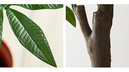 人工観葉植物 パキラ 朴の木タイプ フェイクグリーン インテリアグリーン 造花 観葉植物 鉢植え 人工 フェイク グリーン(代引不可)