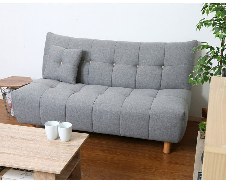 ソファ 2人掛け 2.5人掛け 幅153 おしゃれ 北欧 ファブリック カフェ ソファー sofa 二人掛け 2.5P ローソファ フロアソファ かわいい(代引不可)