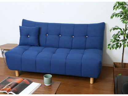 ソファ 2人掛け 2.5人掛け 幅153 おしゃれ 北欧 ファブリック カフェ ソファー sofa 二人掛け 2.5P ローソファ フロアソファ かわいい(代引不可)