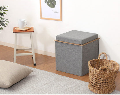 収納スツール スツール 収納付き イス おしゃれ 北欧 収納ボックス 収納ベンチ おもちゃ箱 シンプル 腰掛け スツール 1人掛け ボックススツール(代引不可)