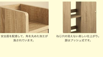 ルーター収納 Wi-Fi 収納 幅30 高さ80cm スリムラック サイドテーブル ナイトテーブル 電話台 隙間収納 電源タップ 薄型