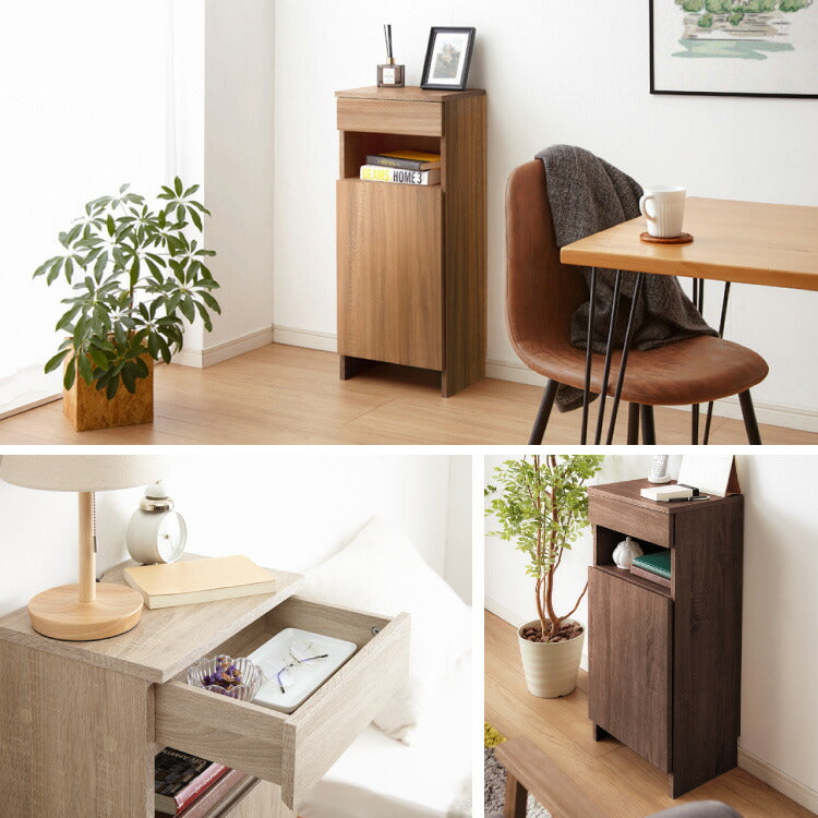 ルーター収納ボックス 電話台 Wi-Fi ラック 幅38 ケーブルボックス プリンター台 FAX台 木製 キャビネット サイドテーブル ナイトテーブル リビング 収納 モデム