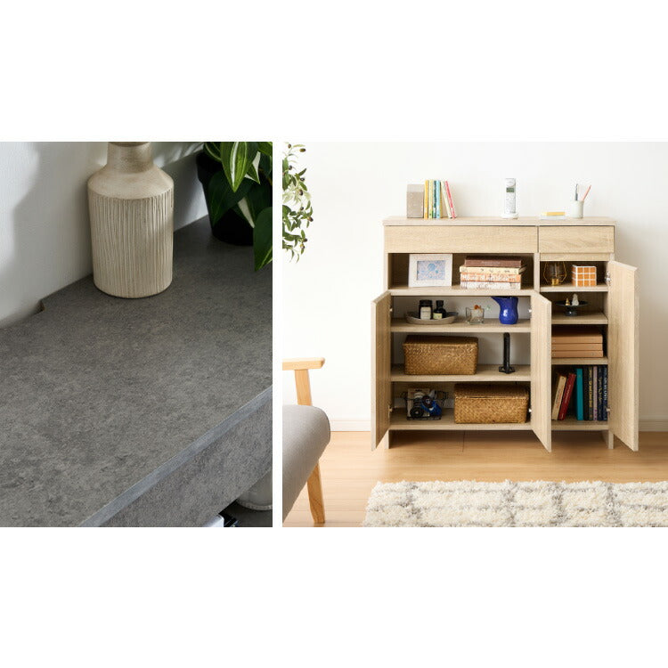 キャビネット 幅90 ルーター収納ボックス 電話台 Wi-Fi ラック スリムタイプ ケーブルボックス FAX台 木製 キャビネット 壁面収納 隙間収納 スリムラック 電源タップ コード収納 タップ収納 配線収納