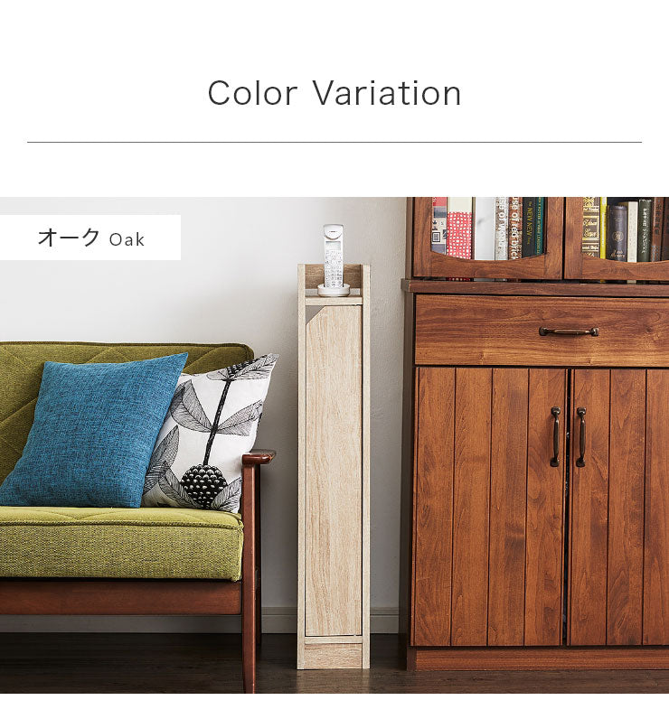 ルーター収納 Wi-Fi 収納 幅15 高さ90cm スリムラック サイドテーブル ナイトテーブル 電源タップ 電話台 隙間収納 薄型