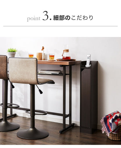 ルーター収納 Wi-Fi 収納 幅15 高さ90cm スリムラック サイドテーブル ナイトテーブル 電源タップ 電話台 隙間収納 薄型