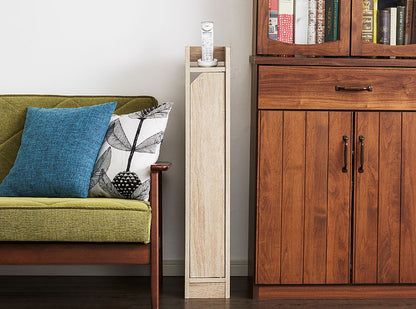 ルーター収納 Wi-Fi 収納 幅15 高さ90cm スリムラック サイドテーブル ナイトテーブル 電源タップ 電話台 隙間収納 薄型