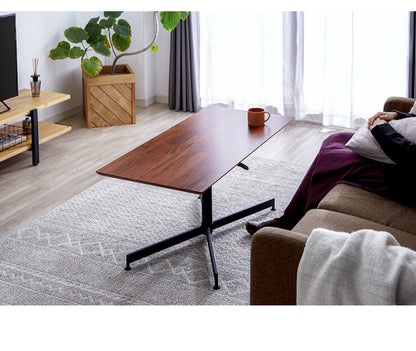 昇降式テーブル 昇降 ダイニングテーブル 木製 ウォールナット アカシア おしゃれ 幅105 奥行50 高さ42~60 テーブル デスク