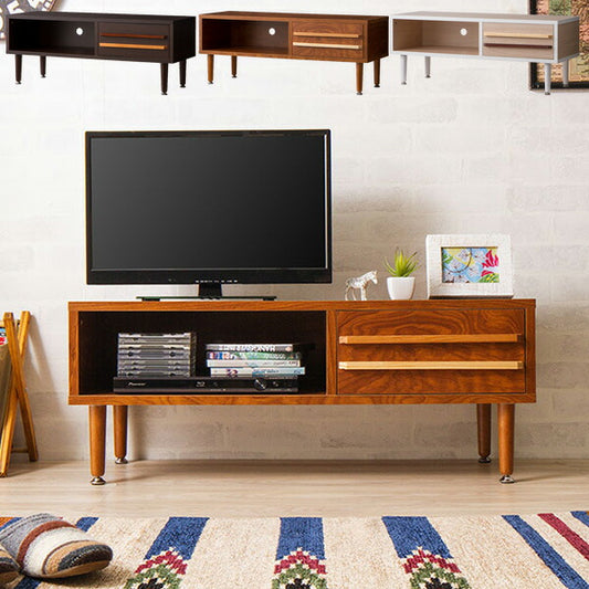 テレビ台 ブラウン 白 ホワイト おしゃれ テレビラック TV台 テレビ TV ラック テレビボード TVボード 収納 ボード サイドボード ローボード