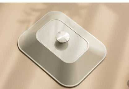 韓国発 Dr.HOWS グリルパン フタ付き アイボリー 直火・IH対応 オーブン対応 Brio ブリオ 焼く・煮る・蒸す プレート 四角 スクエア 可愛い かわいい おしゃれ ドクターハウス