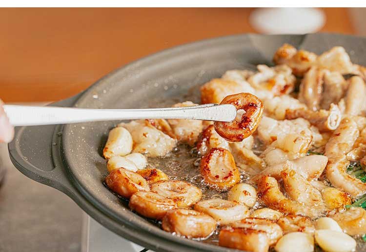 韓国発 Dr.HOWS ガス火専用 焼き肉プレート 30cm オーラ プレート単品 アウトドア キャンプ BBQ バーベキュー サムギョプサル 可愛い かわいい おしゃれ ドクターハウス