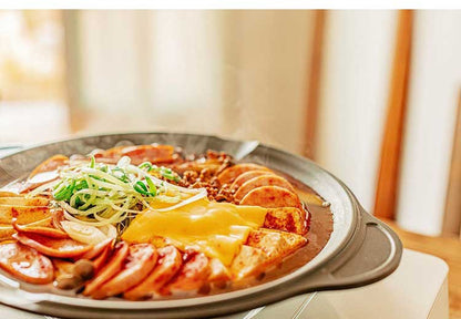 韓国発 Dr.HOWS ガス火専用 焼き肉プレート 30cm オーラ プレート単品 アウトドア キャンプ BBQ バーベキュー サムギョプサル 可愛い かわいい おしゃれ ドクターハウス