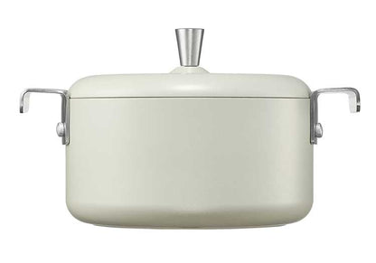 韓国発 Dr.HOWS 両手鍋 16cm フタ付き 直火・IH対応 プレーティング 可愛い かわいい おしゃれ ドクターハウス