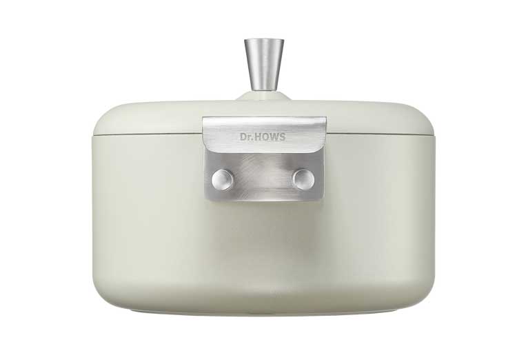 韓国発 Dr.HOWS 両手鍋 16cm フタ付き 直火・IH対応 プレーティング 可愛い かわいい おしゃれ ドクターハウス