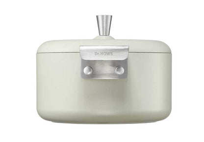 韓国発 Dr.HOWS 両手鍋 16cm フタ付き 直火・IH対応 プレーティング 可愛い かわいい おしゃれ ドクターハウス