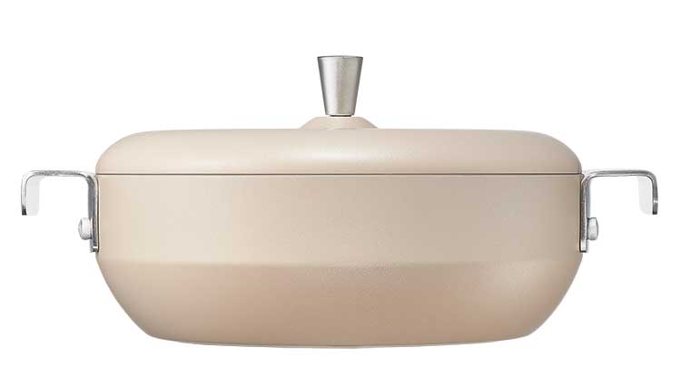 韓国発 Dr.HOWS 両手鍋 20cm フタ付き 直火・IH対応 プレーティング 可愛い かわいい おしゃれ ドクターハウス