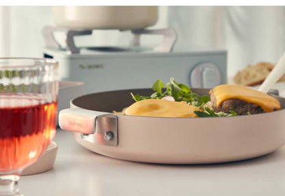 韓国発 Dr.HOWS サークル両手フライパン 24cm 直火・IH対応 プレーティング フライパン ラウンド 24cm 可愛い かわいい おしゃれ ドクターハウス