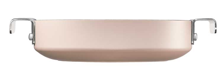 韓国発 Dr.HOWS サークル両手フライパン 24cm 直火・IH対応 プレーティング フライパン ラウンド 24cm 可愛い かわいい おしゃれ ドクターハウス