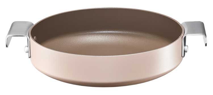 韓国発 Dr.HOWS サークル両手フライパン 24cm 直火・IH対応 プレーティング フライパン ラウンド 24cm 可愛い かわいい おしゃれ ドクターハウス