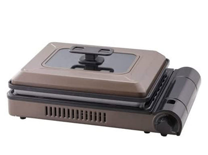 イワタニ Iwatani カセットガス ホットプレート 焼き上手さんβ CB-GHP-B カセットコンロ 直火式 卓上コンロ ガスコンロ バーベキューコンロ BBQコンロ アウトドア キャンプ 防災用品 岩谷