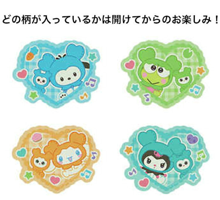 TWICE LOVELYS × サンリオ sanrio ダイカット シール ステッカー 全9種 シークレット TL×SC S8816891 ONCE シール交換 シール帳 推し活 グッズ サンスター文具【メール便配送】