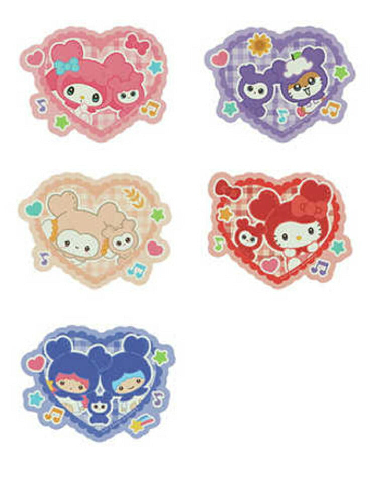 TWICE LOVELYS × サンリオ sanrio ダイカット シール ステッカー 全9種 シークレット TL×SC S8816891 ONCE シール交換 シール帳 推し活 グッズ サンスター文具【メール便配送】