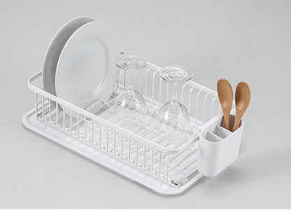 YOHAKU 水切りかご シンクに渡せる シンクオンコンパクトバスケット ピュアホワイト MG-0314 水切りバスケット 水切りカゴ シンク上 水切りラック 和平フレイズ 余白