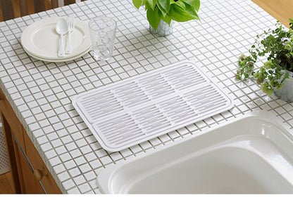 YOHAKU シンプルグラストレー ピュアホワイト MG-0317 トレー・すのこ 和平フレイズ 余白 水切り コップ グラス