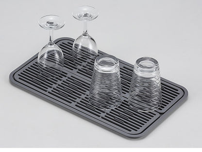 YOHAKU シンプルグラストレー ライトグレー MG-0318 トレー・すのこ 和平フレイズ 余白 水切り コップ グラス