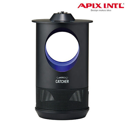 APIX アピックス 充電式 ポータブル蚊取り捕虫器 AIC-30B アウトドア キャンプ LED式 捕虫器 捕虫機 蚊取り器 蚊取り機 IPX4防滴仕様 おしゃれ(代引不可)
