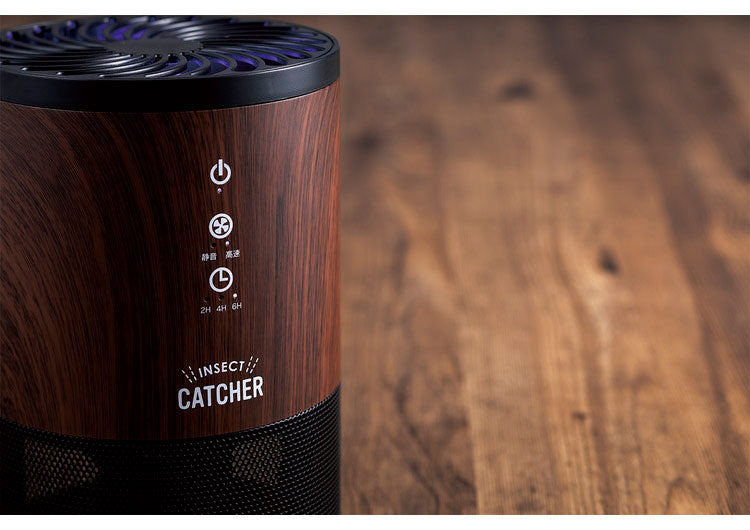 APIX アピックス LED蚊取り捕虫器 AIC-40M 木目調 おしゃれ 捕虫器 捕虫機 蚊取り器 蚊取り機 LED式 蚊取り おしゃれ シンプル モダン リビング 新生活 一人暮らし(代引不可)