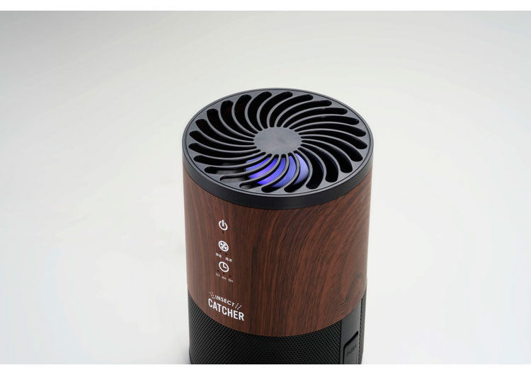 APIX アピックス LED蚊取り捕虫器 AIC-40M 木目調 おしゃれ 捕虫器 捕虫機 蚊取り器 蚊取り機 LED式 蚊取り おしゃれ シンプル モダン リビング 新生活 一人暮らし(代引不可)