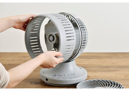 APIX アピックス お掃除簡単サーキュレーター AFC-370R 工具不要 簡単分解 熱中症対策自動運転 オフタイマー アロマ 扇風機 首振り おしゃれ(代引不可)