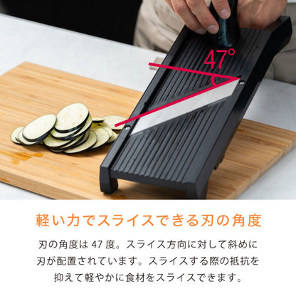 サンクラフト ダイヤル式リフトスライサー 日本製 関の刃物 厚さ調節 スライサー 千切り セット 千切り器 千切りスライサー マルチスライサー 多機能 野菜調理器 フライドポテト 安全ホルダー AMS-01