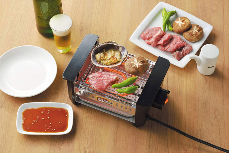タマハシ 電気網焼き器 アミ焼き大将 AYT-01 卓上 BBQ 焼肉 焼き鳥 網焼き ホームパーティー 一人暮らし 卓上調理