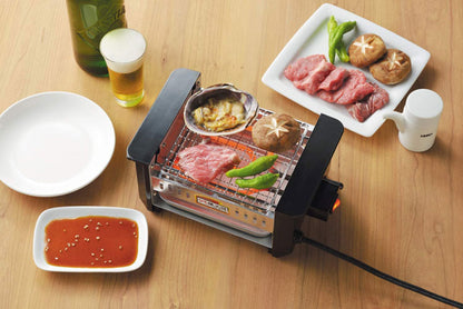 タマハシ 電気網焼き器 アミ焼き大将 AYT-01 卓上 BBQ 焼肉 焼き鳥 網焼き ホームパーティー 一人暮らし 卓上調理