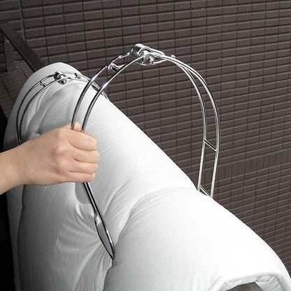 大木製作所 ステンレス フトンばさみDX 00302-9 洗濯物干し ランドリー 収納 シンプル 丈夫 Ohki