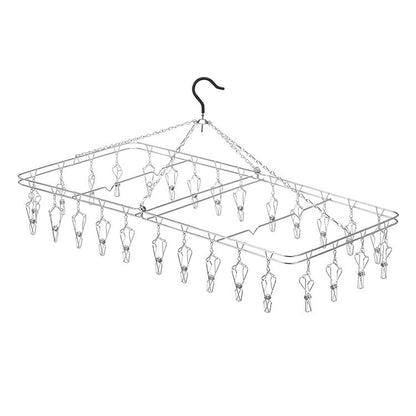 大木製作所 からみにくい ステンレスハンガー LL ピンチ28個 00380-7 洗濯物干し ランドリー 収納 シンプル 丈夫 Ohki