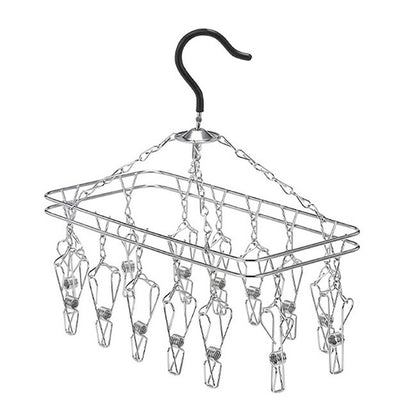 大木製作所 からみにくい ステンレスハンガー S ピンチ14個 00384-5 洗濯物干し ランドリー 収納 シンプル 丈夫 Ohki