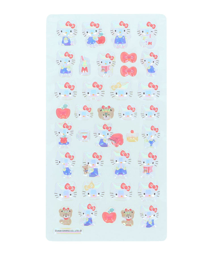【正規品 新品】サンリオ sanrio ボンボンドロップシール ちゅるきら シール キティ マイメロディ ハンギョドン ポムポムプリン シナモロール クロミ はぴだんぶい シール交換 立体 サンスター文具【メール便配送】