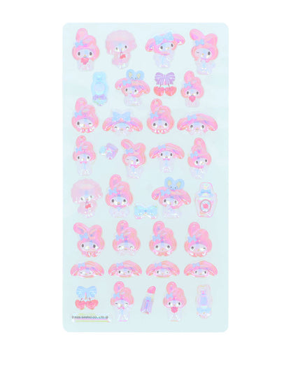 【正規品 新品】サンリオ sanrio ボンボンドロップシール ちゅるきら シール キティ マイメロディ ハンギョドン ポムポムプリン シナモロール クロミ はぴだんぶい シール交換 立体 サンスター文具【メール便配送】