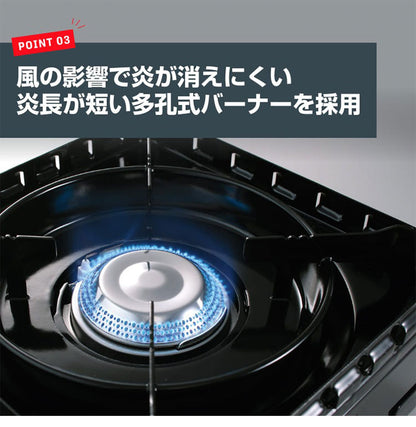 Iwatani イワタニ タフまる 焼肉プレート付き 2点セット カセットコンロ カセットフー CB-ODX-1 オリーブ ブラック キャンプ アウトドア BBQコンロ バーベキューコンロ 防災