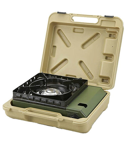 Iwatani イワタニ カセットコンロ カセットフー タフまる CB-ODX-1 オリーブ ブラック キャンプ アウトドア BBQコンロ バーベキューコンロ 防災 プレート別売り