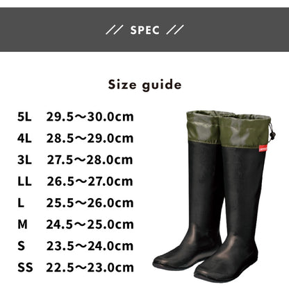 携帯するブーツ ポケブー pokeboo 軽くてコンパクト 丸めてたためる 完全防水 専用バッグ付き 軽量 折りたたみ レインブーツ 長靴 メンズ レディース 長靴 雨具 レインウェア アトム ATOM おしゃれ