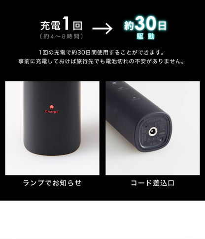 電動歯ブラシ 充電式 音波振動歯ブラシ LDB1000RBKJ 5種類モード切替 2分間 オート切りタイマー機能搭載 USB充電 ブラシ5本付き(代引不可)【メール便】